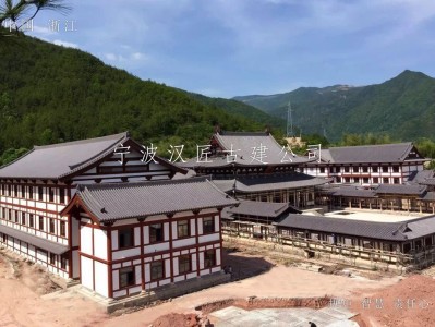 福清寺院重建工程施工